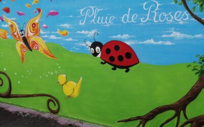 Fresque de Street Art du compteur EDF
