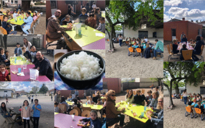 Le vendredi 7 avril 2023 – Opération bol de riz à l’école
