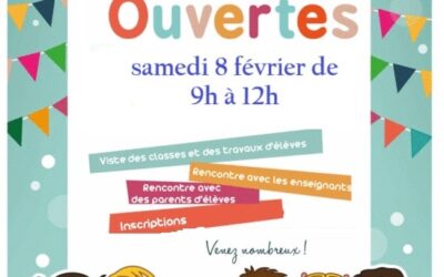 Journée Portes Ouvertes 2025 Samedi 8 février 2025 de 9h à 12h